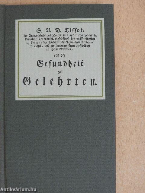 Von der Gesundheit der Gelehrten (gótbetűs)