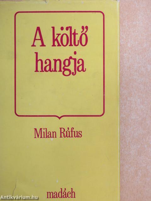 A költő hangja