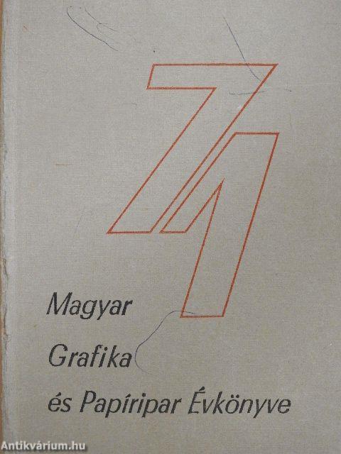 A Magyar Grafika és Papíripar Évkönyve 1971