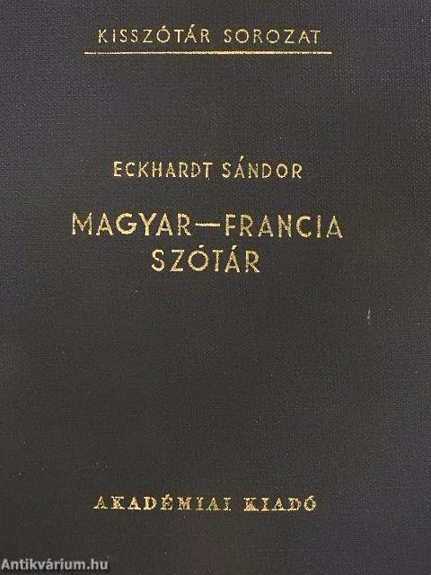 Magyar-francia szótár