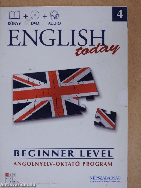 English today Beginner level 4. - DVD-vel