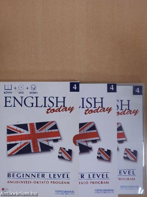 English today Beginner level 4. - DVD-vel