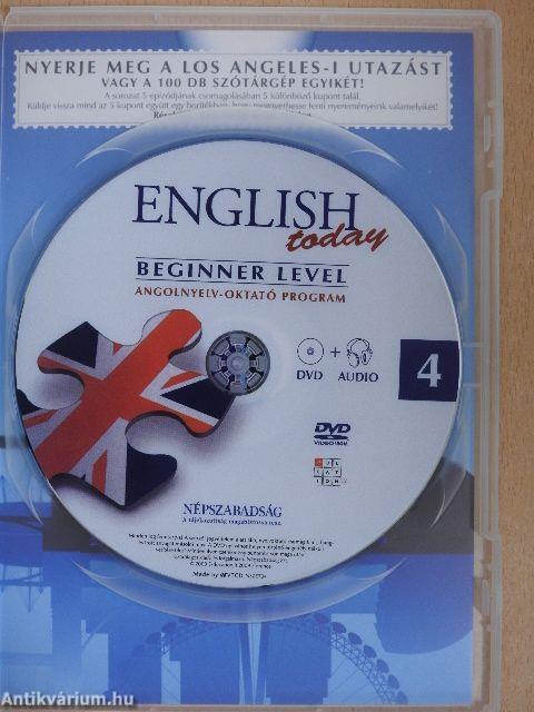 English today Beginner level 4. - DVD-vel