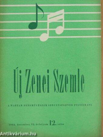 Új Zenei Szemle 1955. december