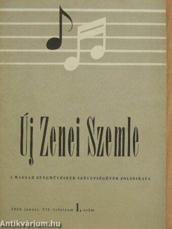 Új Zenei Szemle 1956. január