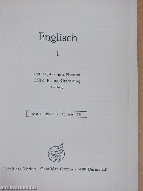 Englisch 1.