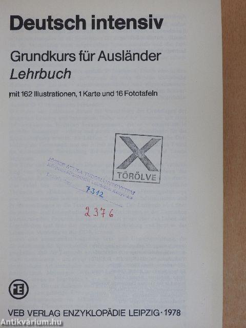 Deutsch intensiv - Lehrbuch