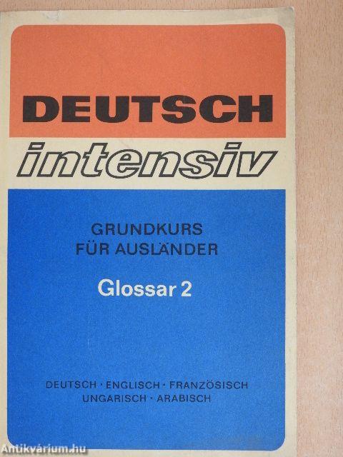 Deutsch intensiv - Glossar 2