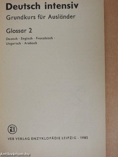 Deutsch intensiv - Glossar 2