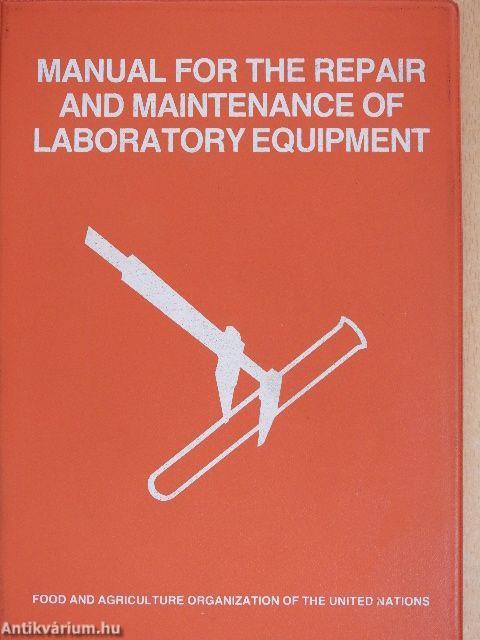 Methods of Maintenance of Laboratory Equipment