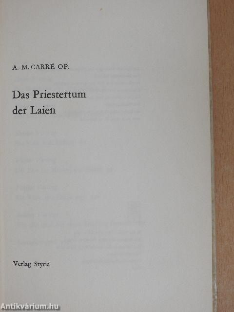 Das Priestertum der Laien