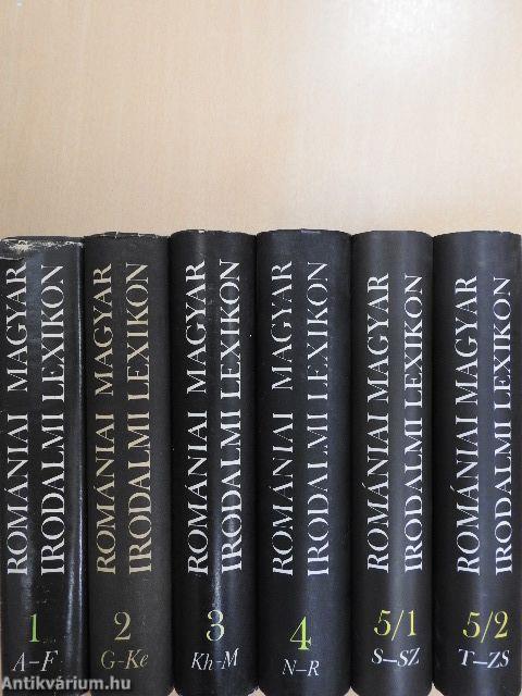Romániai magyar irodalmi lexikon 1-5/1-2.