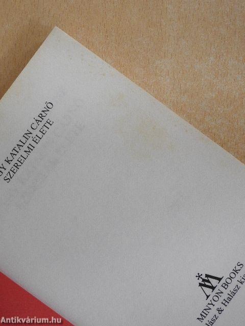 Nagy Katalin cárnő szerelmi élete