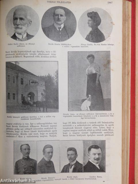 Tolnai Világlapja 1908. (nem teljes évfolyam)