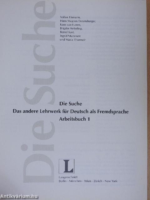 Die Suche - Arbeitsbuch 1