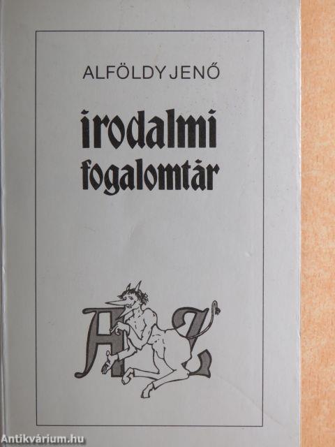 Irodalmi fogalomtár