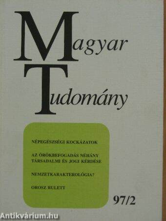 Magyar Tudomány 1997. február