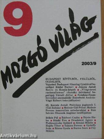 Mozgó Világ 2003. szeptember