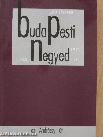 Budapesti Negyed 1993. nyár