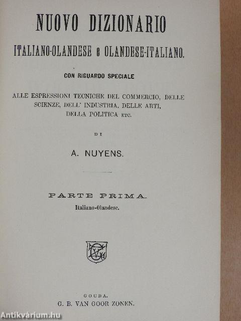 Nuovo Dizionario Italiano-Olandese e Olandese-Italiano I-II.