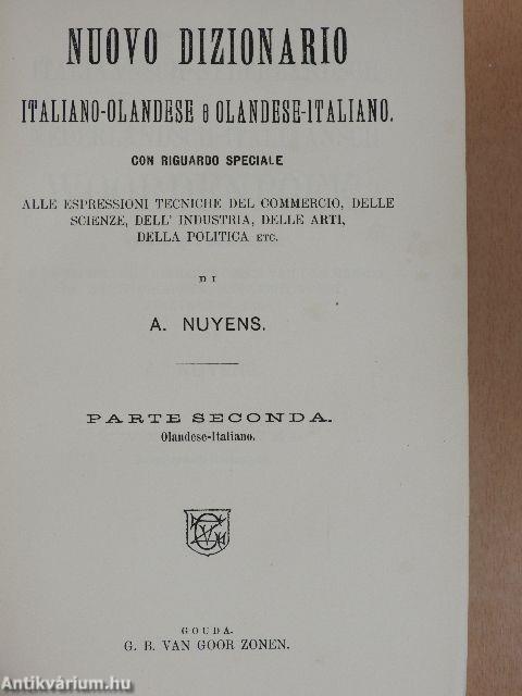 Nuovo Dizionario Italiano-Olandese e Olandese-Italiano I-II.