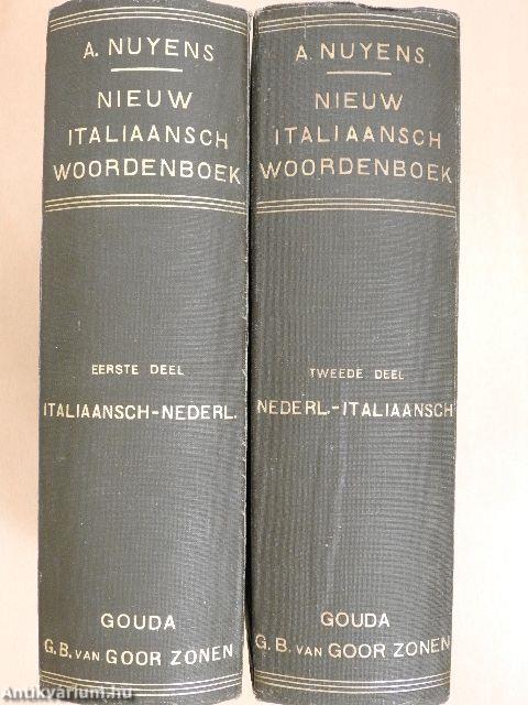 Nuovo Dizionario Italiano-Olandese e Olandese-Italiano I-II.