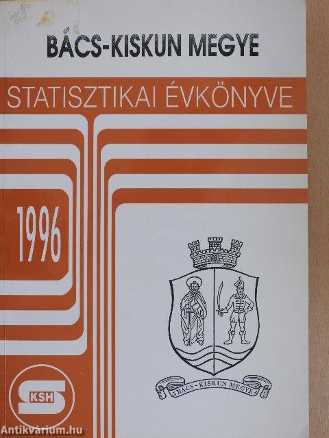 Bács-Kiskun megye statisztikai évkönyve 1996