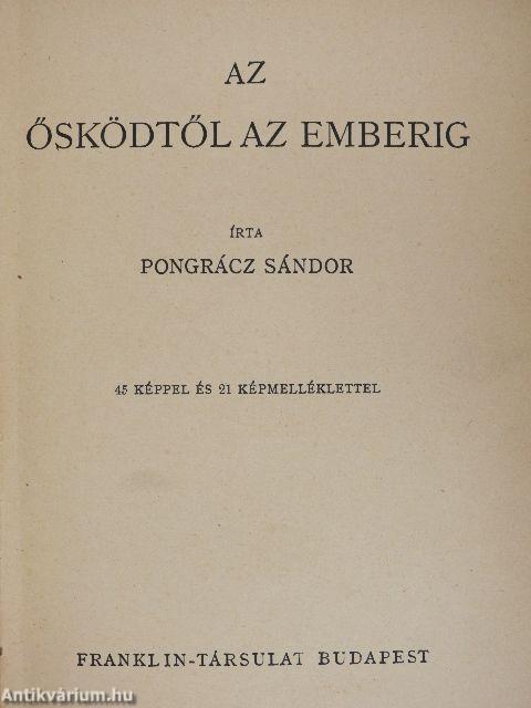 Az ősködtől az emberig