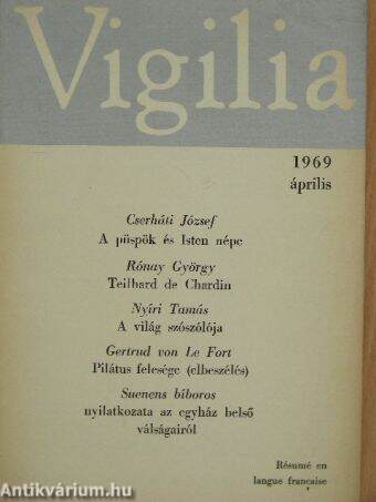 Vigilia 1969. április