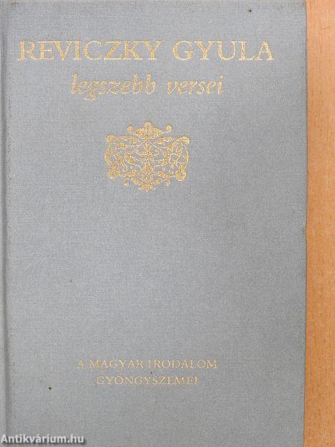 Reviczky Gyula legszebb versei