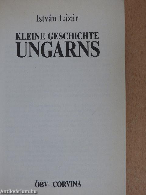 Kleine Geschichte Ungarns