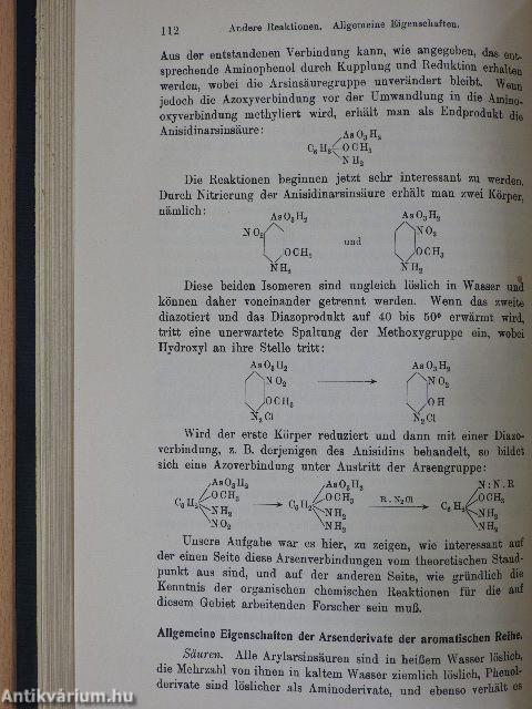 Heilmittel der organischen Chemie und ihre Herstellung