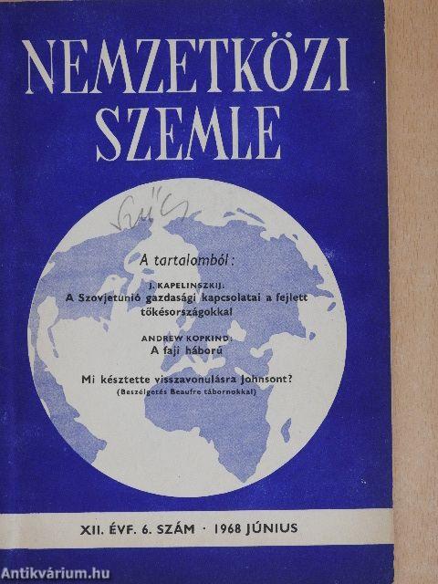 Nemzetközi Szemle 1968. június