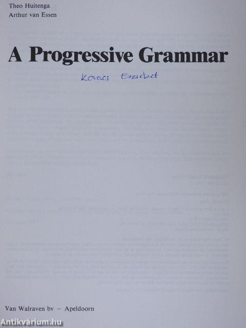 A Progressive Grammar