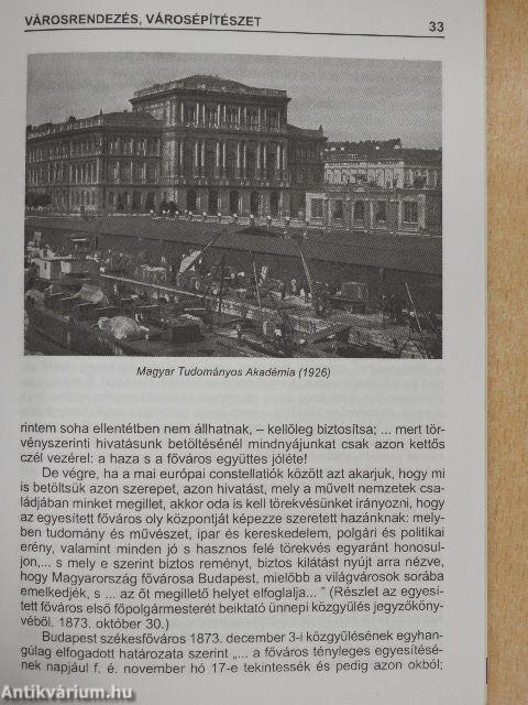 Budapest az egyesítéstől az 1930-as évekig