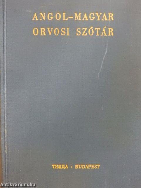 Angol-magyar orvosi szótár