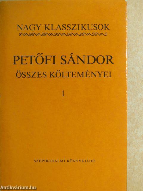 Petőfi Sándor összes költeményei 1-2.