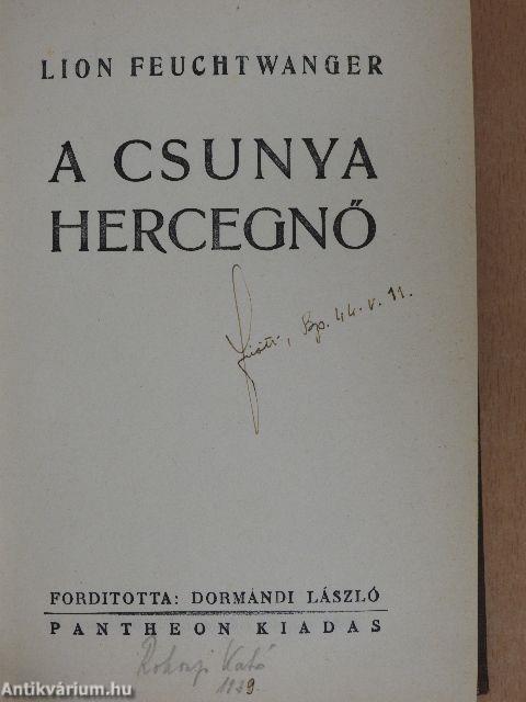 A csunya hercegnő