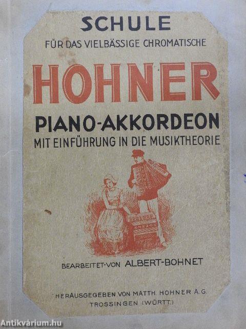 Hohner Piano-Akkordeon mit Einführung in die Musiktheorie