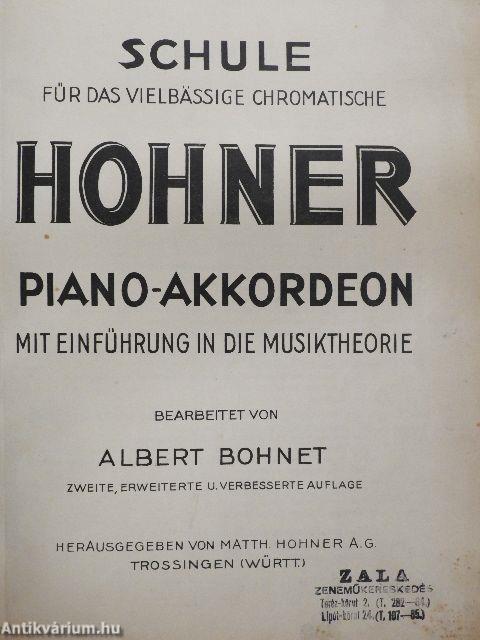 Hohner Piano-Akkordeon mit Einführung in die Musiktheorie