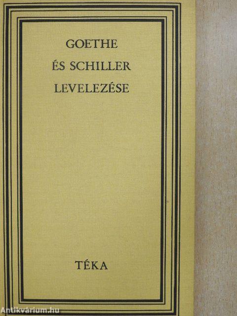 Goethe és Schiller levelezése