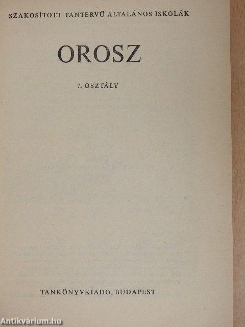 Orosz 7.