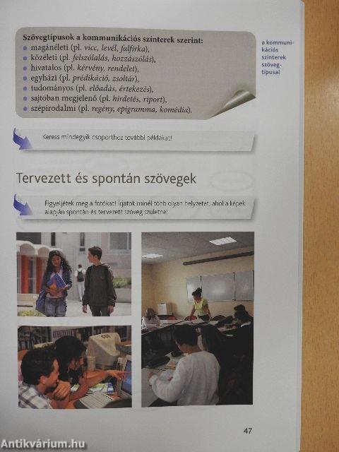 Magyar nyelv és kommunikáció 10.