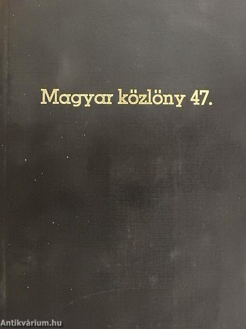 Magyar Közlöny 1998. június 4.