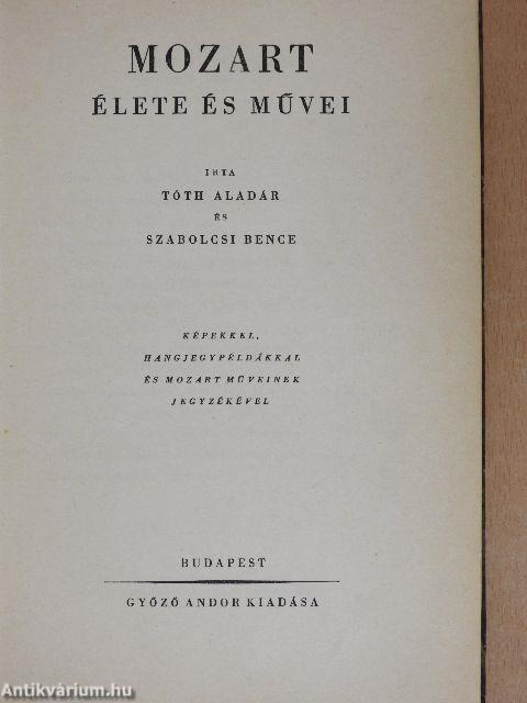 Mozart élete és művei