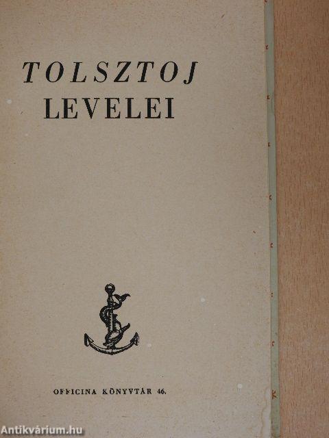 Tolsztoj levelei