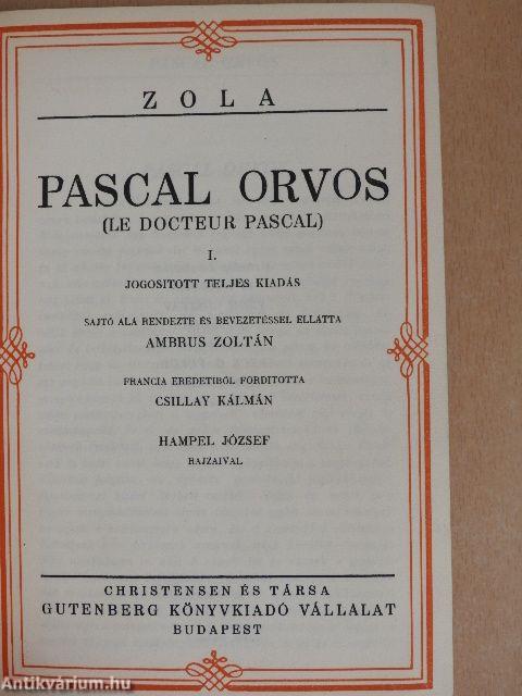 Pascal orvos I-III.