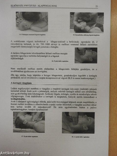 Elsősegélynyújtás egészségügyi szakdolgozók számára 1-3.