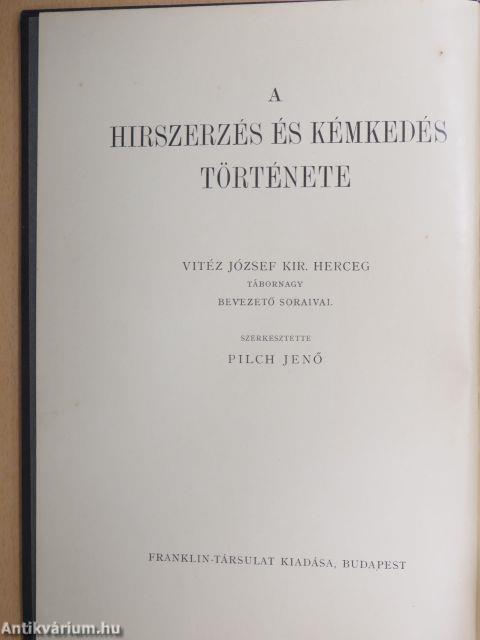 A hírszerzés és kémkedés története I. (töredék)