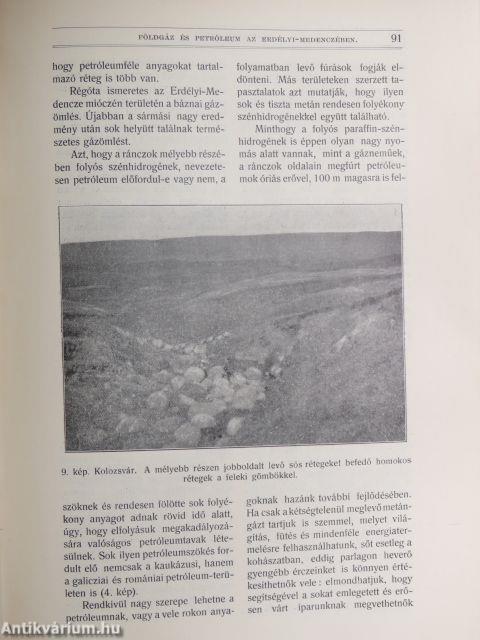 Természettudományi Közlöny 1911. január-december/Pótfüzetek a Természettudományi Közlönyhöz 1911. január-december